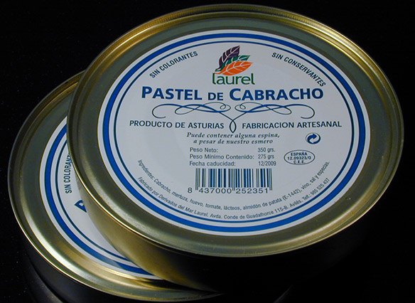 Pastel de cabracho