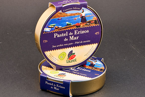 Pastel de erizos de mar