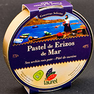 Pastel de erizos de mar