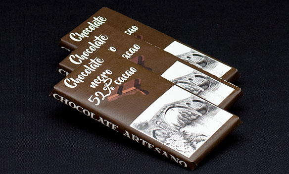 Chocolate negro 52% cacao Aquilino