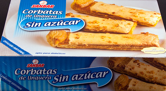 Corbatas de Unquera sin azúcar