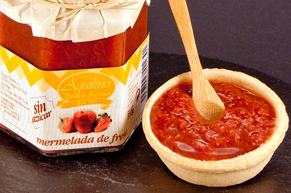 Mermelada de fresa sin azúcar