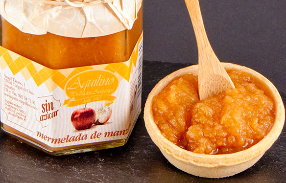Mermelada de manzana sin azúcar