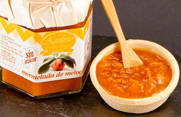 Mermelada de melocotón sin azúcar