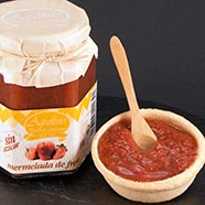 Mermelada de fresa sin azúcar