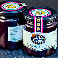 Gelée de vino tinto Villa Melba