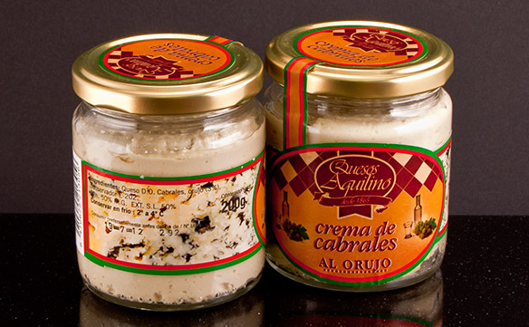 Crema de queso Cabrales al orujo