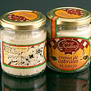 Crema de queso Cabrales al orujo