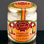 Tarro 200gr de Crema de queso Cabrales a la sidra