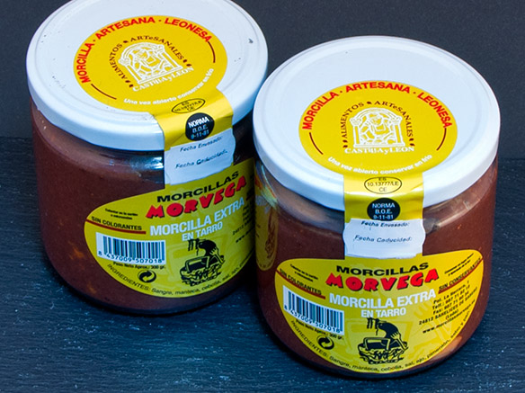 Morcilla extra en tarro